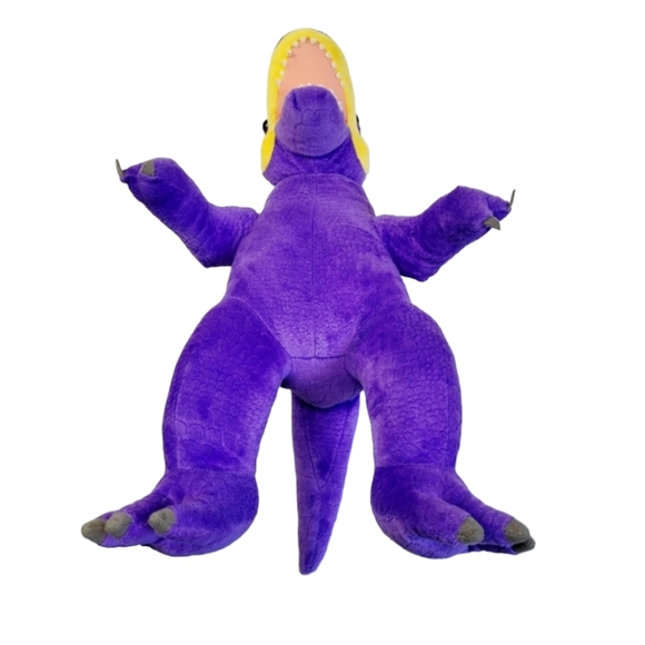 Build a Bear Purple & Yellow T-Rex Plush 2014 Stuffed Dinosaur - Picture 3 of 15